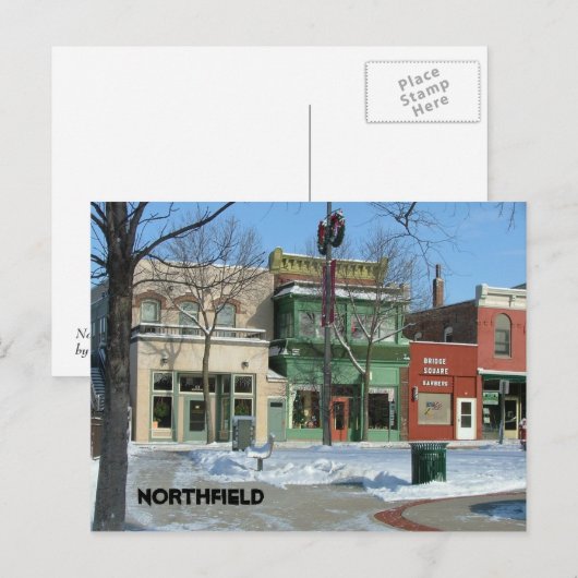 Northfield Postkarte (Vorne/Hinten)