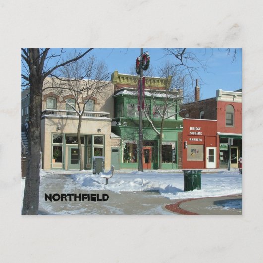 Northfield Postkarte (Vorderseite)