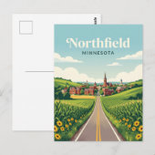 Northfield USA Postkarte (Vorne/Hinten)