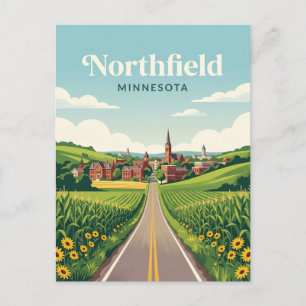 Northfield USA Postkarte