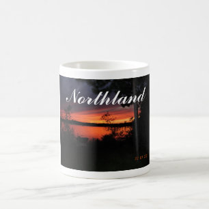 Northlandsonnenuntergang Kaffeetasse