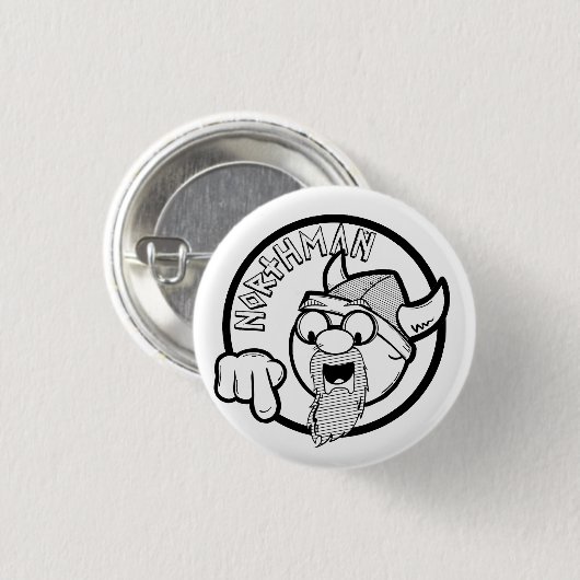 Northman Abzeichen Button (Vorne & Hinten)