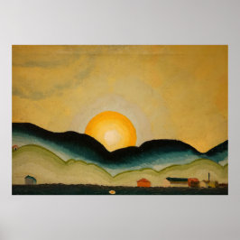 Northport Harbour (1929) Arthur Dove Canvas Print Poster