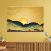 Northport Harbour (1929) Arthur Dove Leinwanddruck (Insitu (Wohnzimmer))