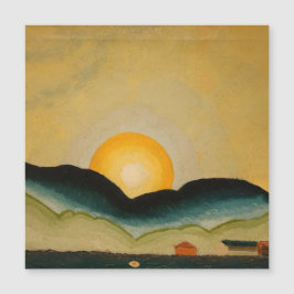 Northport Harbour (1929) Arthur Dove Magnetkarte