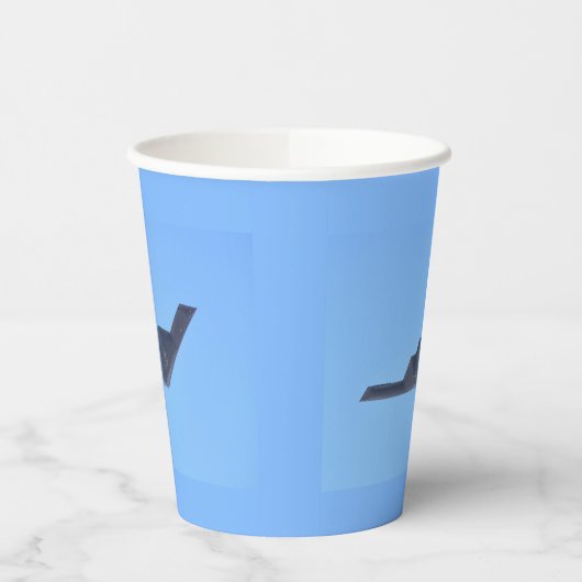 Northrop Grumman B-2 Geist Pappbecher (Links)