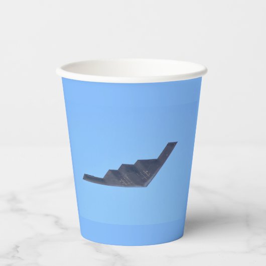 Northrop Grumman B-2 Geist Pappbecher (Vorderseite)