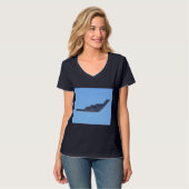 Northrop Grumman B-2 Geist T-Shirt (Vorderseite Vollansicht)