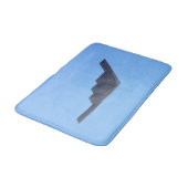 Northrop Grumman B-2 Spirit Bath Mat Badematte (Schrägansicht)