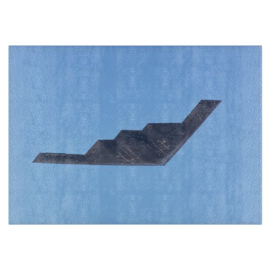 Northrop Grumman B-2 Spirit Cutting Board Schneidebrett (Vorderseite)