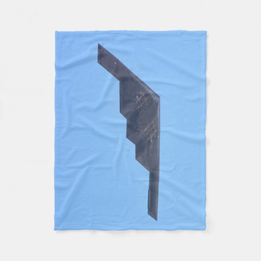Northrop Grumman B-2 Spirit Fleece Blanket (Vorderseite)