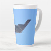 Northrop Grumman B-2 Spirit Latte Tasse (Rechte Ecke)