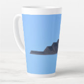 Northrop Grumman B-2 Spirit Latte Tasse (Linke Ecke)