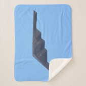 Northrop Grumman B-2 Spirit Sherpa Blanket Sherpadecke (Vorderseite)