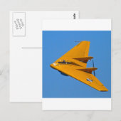 Northrop N9MB Flying Wing Postkarte (Vorne/Hinten)
