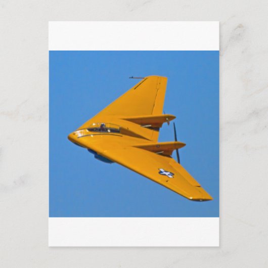 Northrop N9MB Flying Wing Postkarte (Vorderseite)