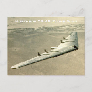 Northrop YB-49 Flying Wing Postkarte