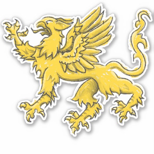 Northshield Griffin Aufkleber (Vorderseite)