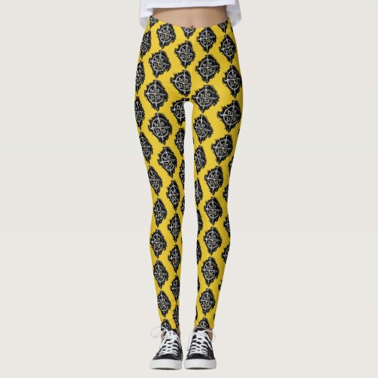Northshield Sketch Compass Rose Leggings (Vorderseite)