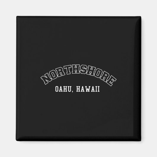 Northshore Oahu Hawaii Magnet (Vorne)