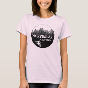 Northstar California Rosa Damen Skiabschlag T-Shirt