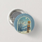 Northstar California Skigebiet Souvenir Button (Vorne & Hinten)