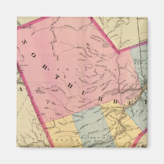 Northumberland Co., NB Magnet (Vorne)