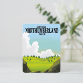 Northumberland Einlaufplakat (Stehend Vorderseite)