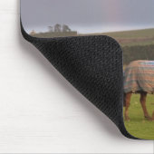 Northumberland, England Mousepad (Ecke)