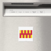 Northumberland Flag Magnet (In Situ (Geschirrspüler))