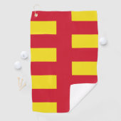 Northumberland Landkreis Flag Golfhandtuch (Insitu)