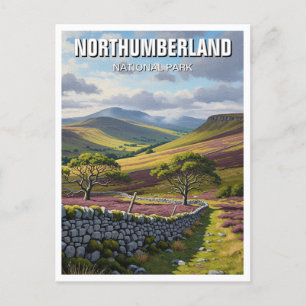 Northumberland Nationalpark England Postkarte