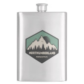 Northumberland Nationalpark Flachmann (Vorderseite)