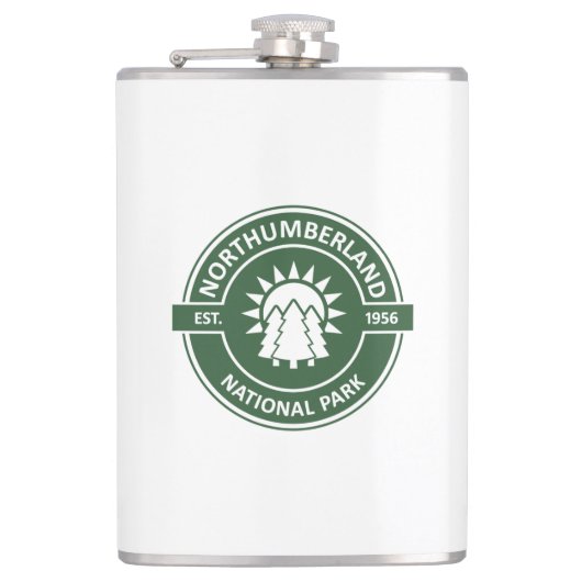 Northumberland Nationalpark Flachmann (Vorderseite)