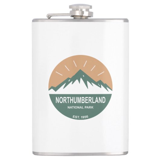 Northumberland Nationalpark Flachmann (Vorderseite)