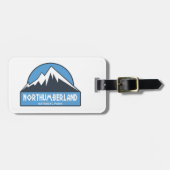 Northumberland Nationalpark Gepäckanhänger (Vorderseite horizontal)