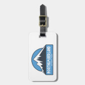 Northumberland Nationalpark Gepäckanhänger (Vorderseite vertikal)