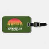 Northumberland Nationalpark Gepäckanhänger (Vorderseite horizontal)