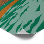 Northumberland Nationalpark Hadrians Wall England Poster (Ecke)