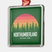 Northumberland Nationalpark Ornament Aus Metall (Links)