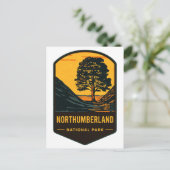 Northumberland Nationalpark Postkarte (Stehend Vorderseite)