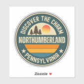 Northumberland, Pennsylvania Aufkleber (Blatt)