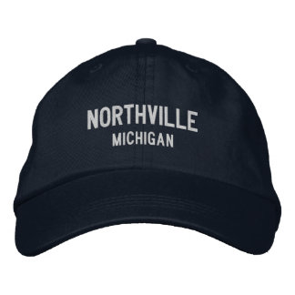 Northville Michigan Embroidered Baseball Hat Bestickte Baseballkappe