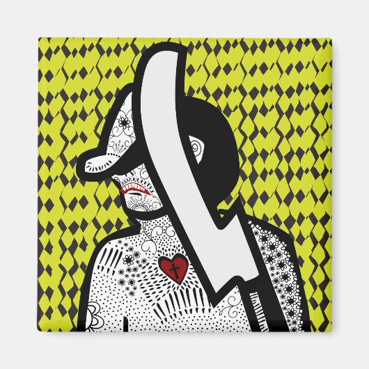 Northville Steak Gedenkmagnet Magnet (Vorne)