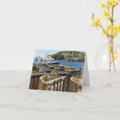 Northwest Cove Nova Scotia - Blank Note Card Karte (Gelbe Blume)