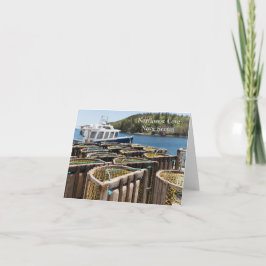 Northwest Cove Nova Scotia - Blank Note Card Karte