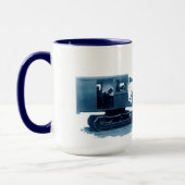 Northwest Crane Construction Shovel Circa 1914 #2 Tasse (Links)