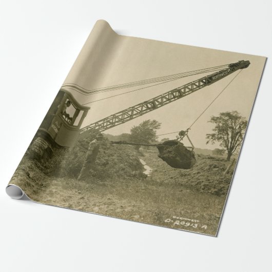 Northwest Engineering KRANFÜHRER SCHAUFEL 12 Geschenkpapier (Ungerollt)