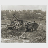 Northwest Engineering KRANFÜHRER SCHAUFEL 16 Geschenkpapier (Flach)