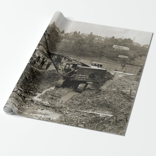 Northwest Engineering KRANFÜHRER SCHAUFEL 16 Geschenkpapier (Ungerollt)